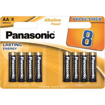 Батарейка PANASONIC LR06 Alkaline Power, (LR6APB/8BW)