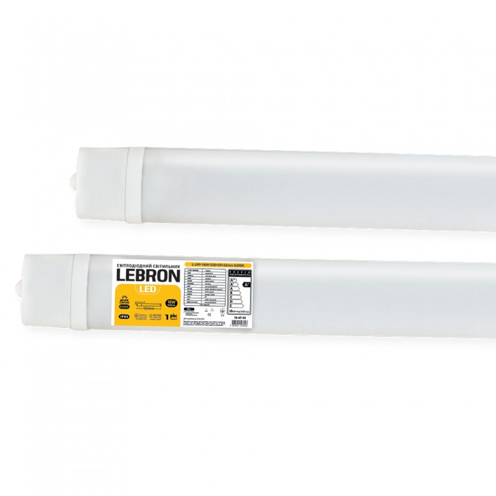 LED св-к LEBRON L-LPP, 18W, 550*50*32, 6200K, 1500Lm, IP65