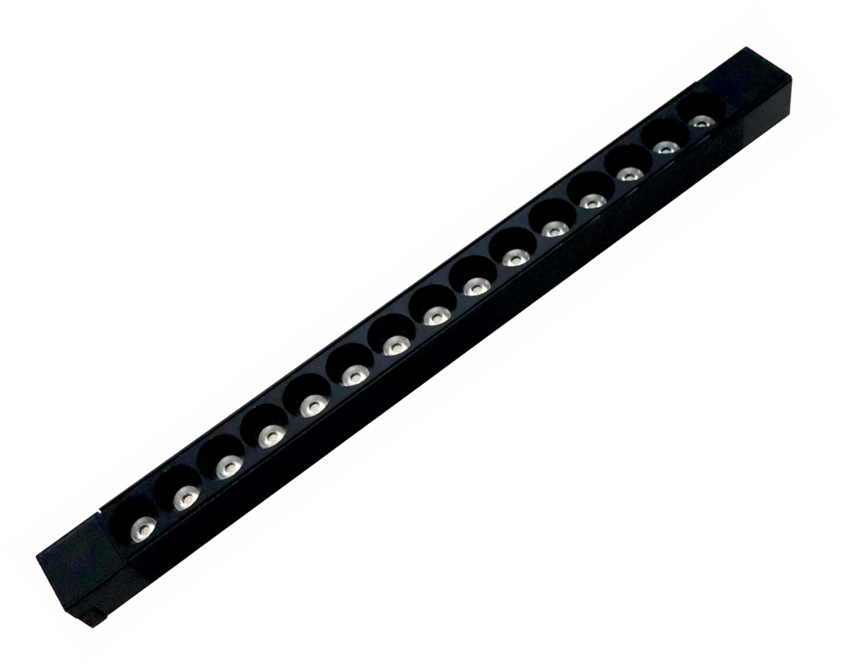 LED світильник VELMAX V-TRL-LL-2041Bl, 20W, 4100K, чорний, 230V