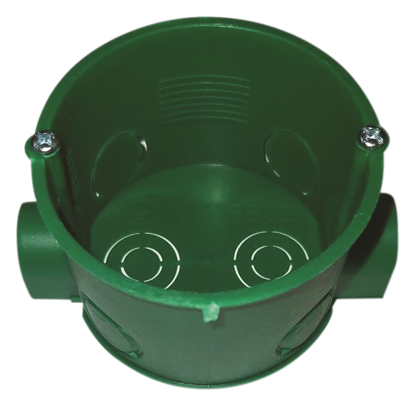 Коробка д/уст. розеток/вимик., бетон/цегла, D60, "MBS021", наборна