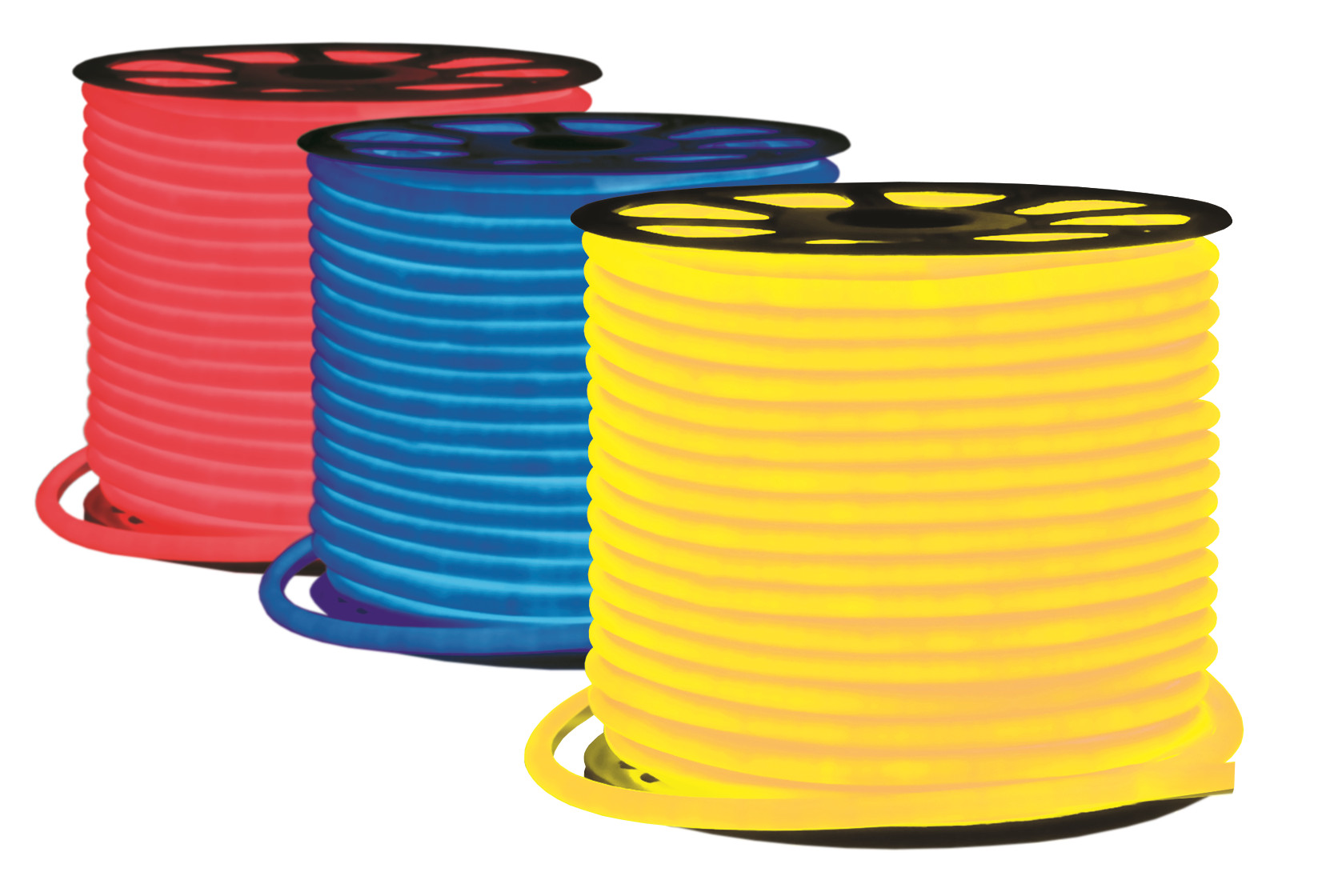 Світлодіодна стрічка NEON LEBRON L-NS, 300°, 14мм, SMD 2835, 120LED 7W/m, AC220V, синій, ІР65, (1м)