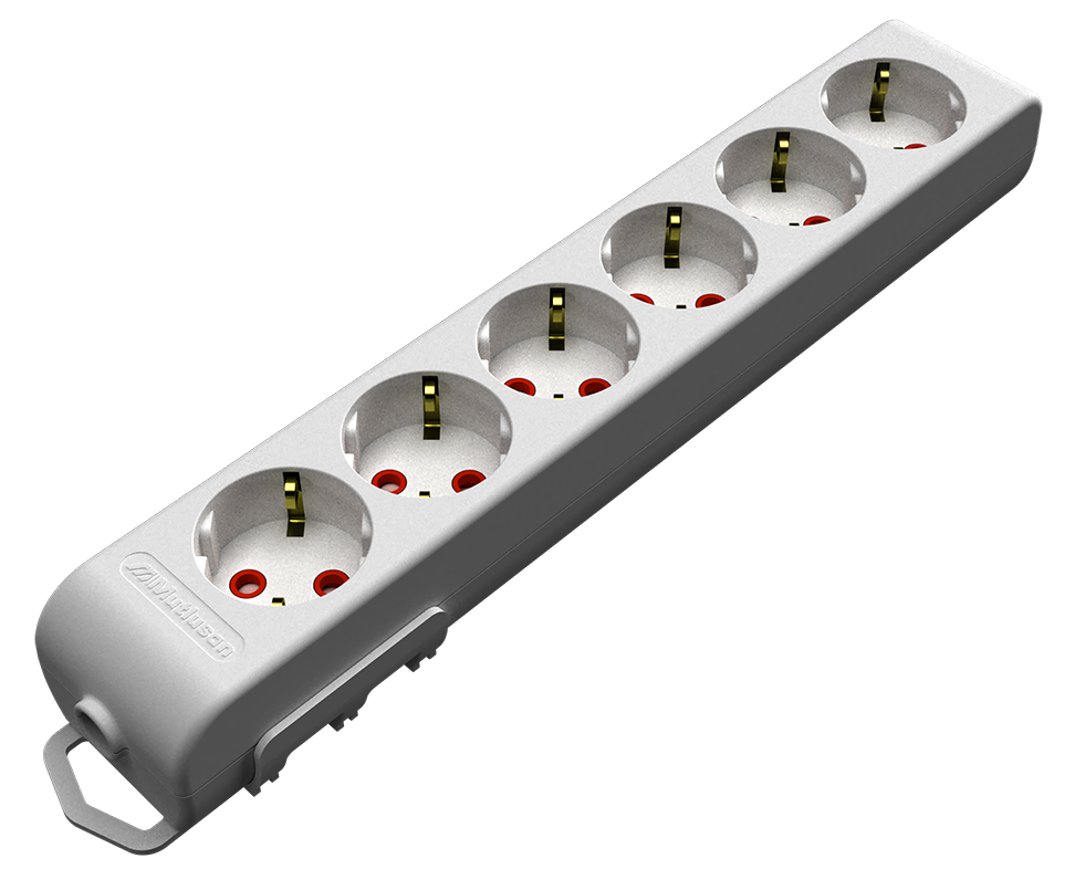 Колодка з/з, 6 гнізд, зі шторками, 16А, Ri-tech, Mutlusan (001 175 610001 00 00)