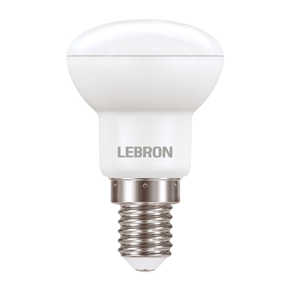LED лампа LEBRON L-R50, 6W, 220V, E14, 4100K, 510Lm