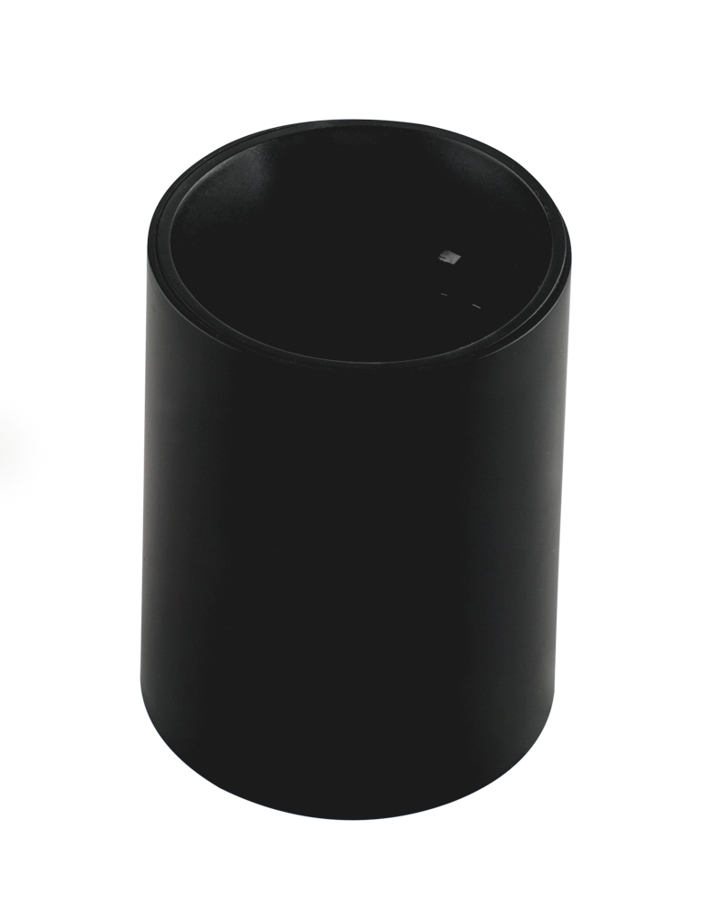 Корпус для світильника LEBRON L-DL-R-Bl, MR16, накладний, чорний, пластик