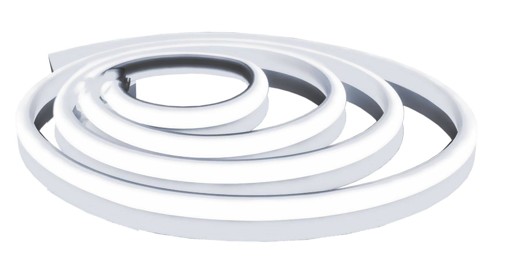 Світлодіодна стрічка NEON light LEBRON L-NS, 8x16мм, SMD 2835, 120LED 7W/m, AC220V, 6500K, ІР65, (1м)