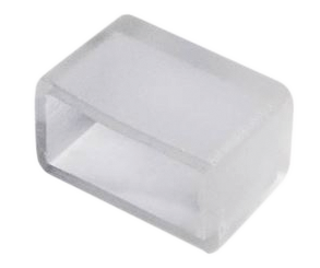 Заглушка кінцева LEBRON L-CLIP-N220 для стрічки NEON light AC220V, 8x16мм