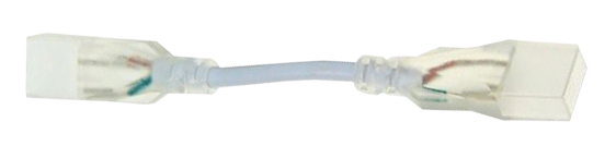 З'єднувач з кабелем LEBRON L-CLIP для стрічки NEON light AC220V, 8x16мм