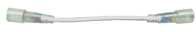 З'єднувач з кабелем LEBRON L-CLIP для стрічки NEON AC220V, 300°, 14мм