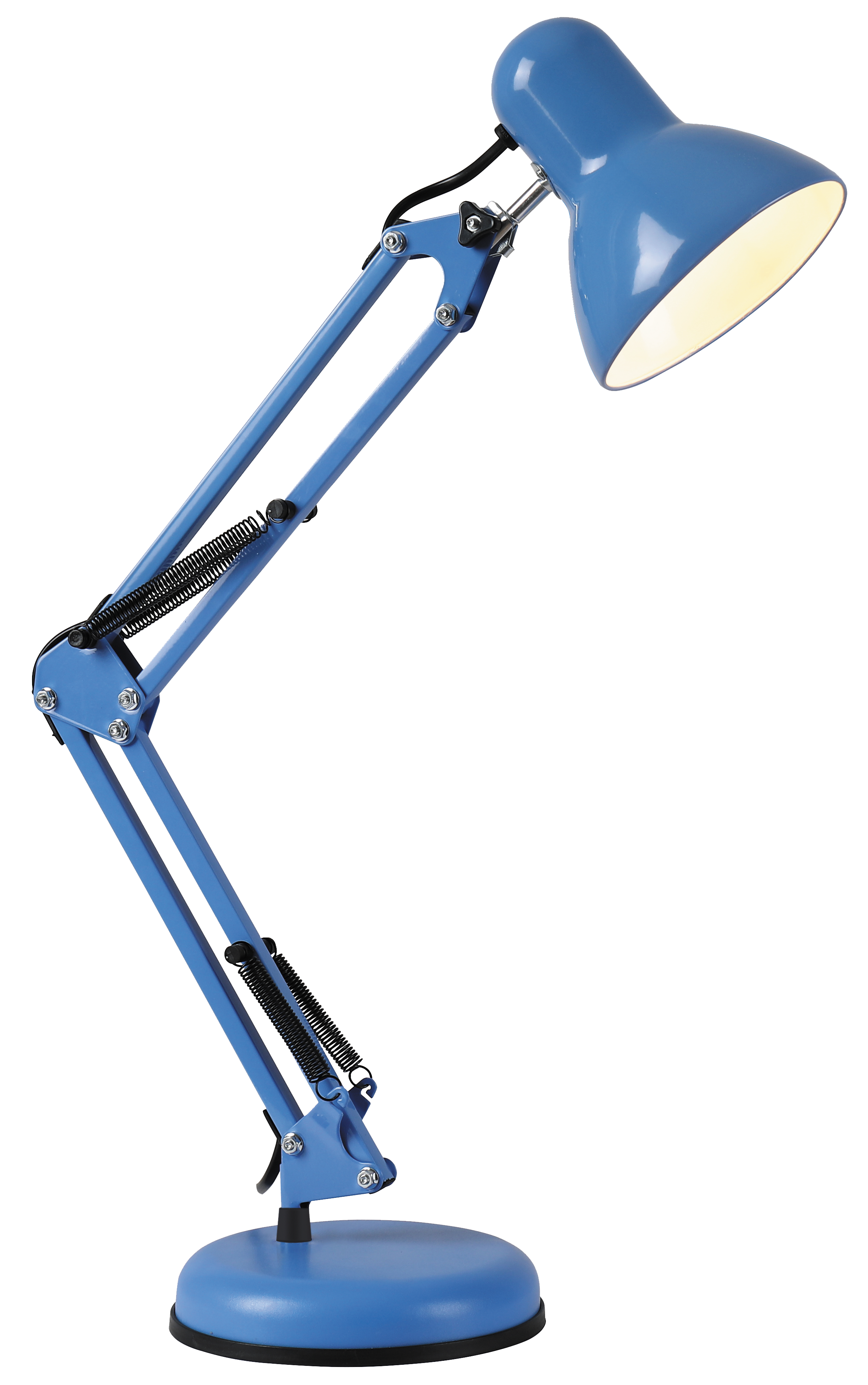 Лампа настільна телескопічна LEBRON L-TL-Tel, E27, 40W, синя