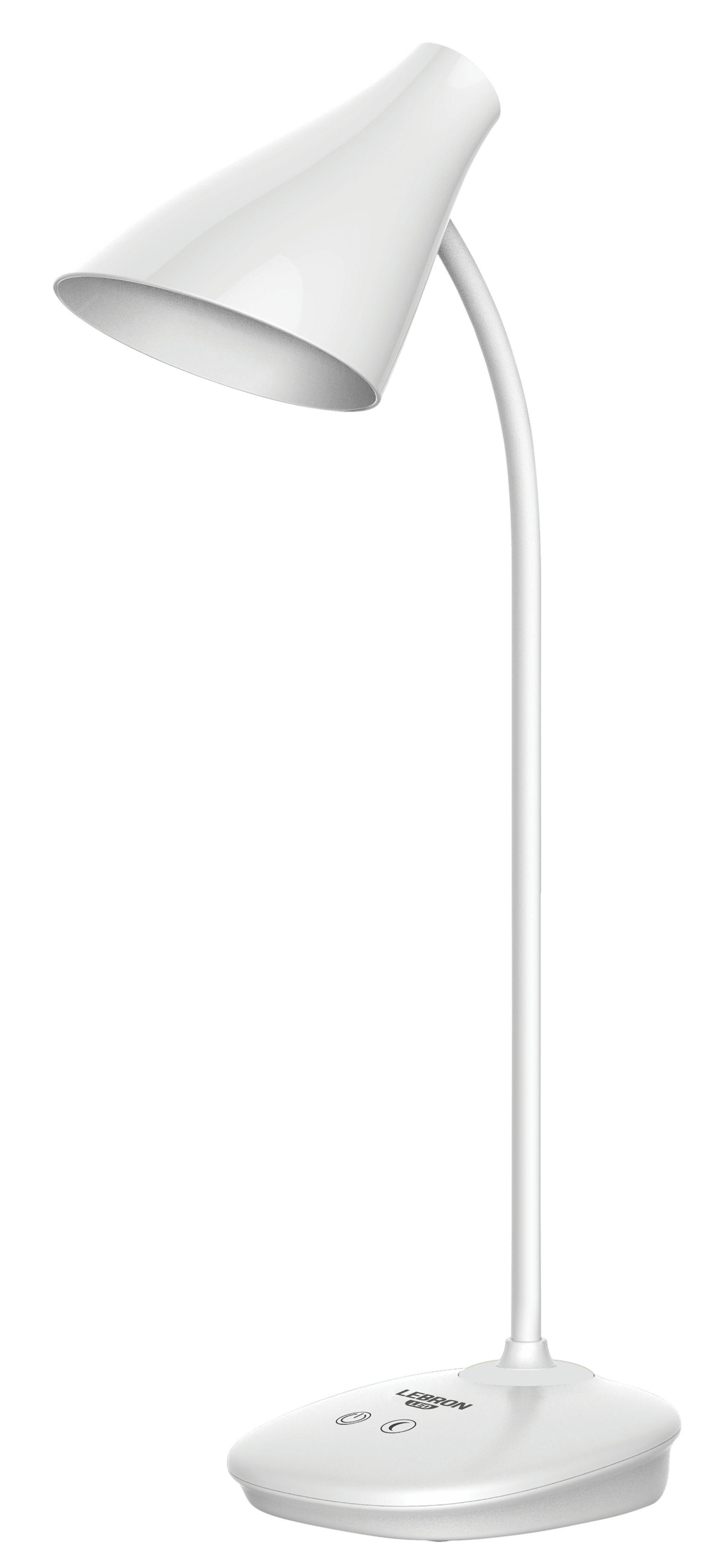 LED лампа настільна LEBRON L-TL-L-48, 4W, 4100K, Li-ion 1200mAh, біла, USB