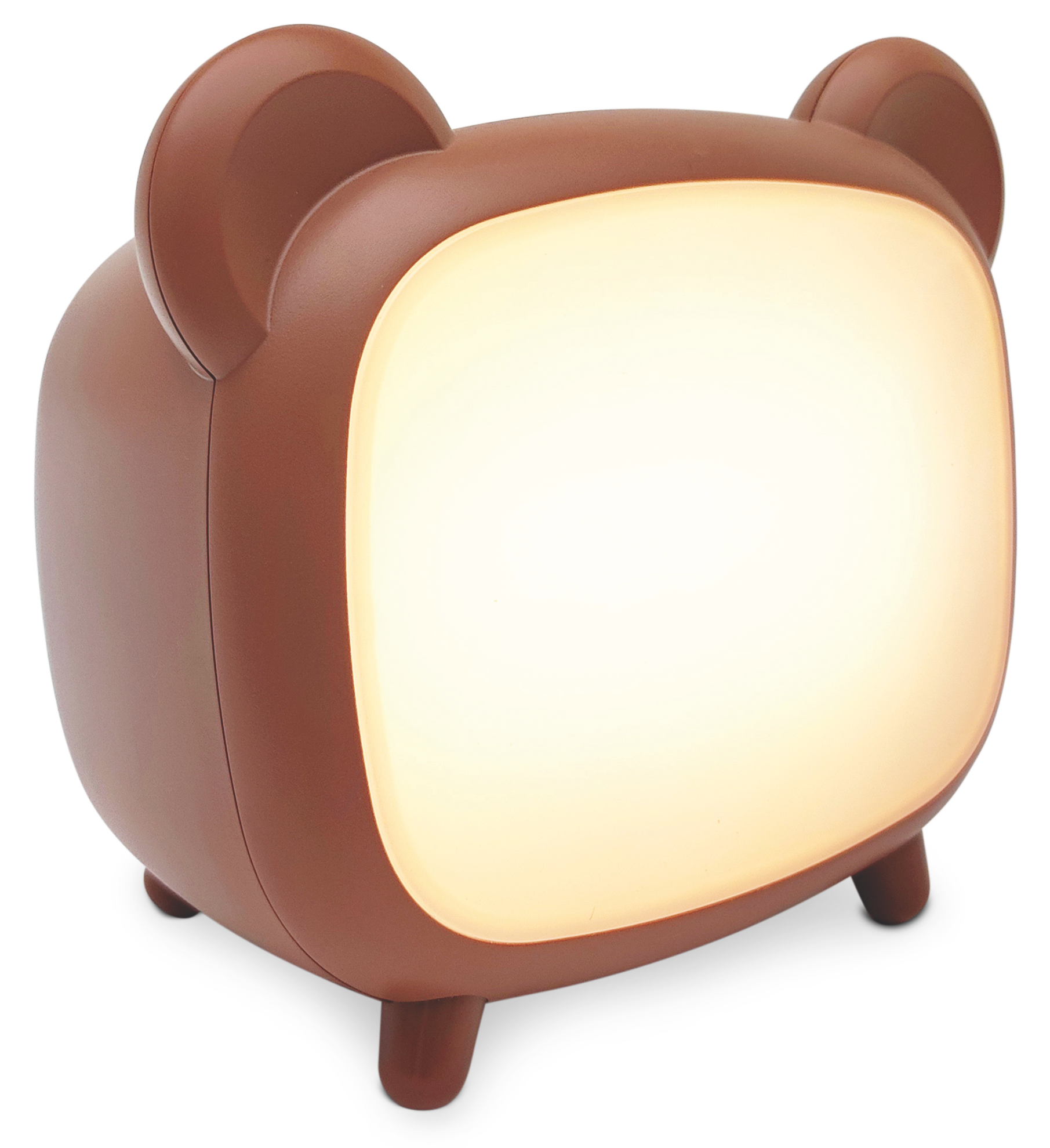 LED світильник нічник LEBRON L-TL-L-80, 3W, 3000-6500K, Li-ion 1200mAh, коричневий, USB