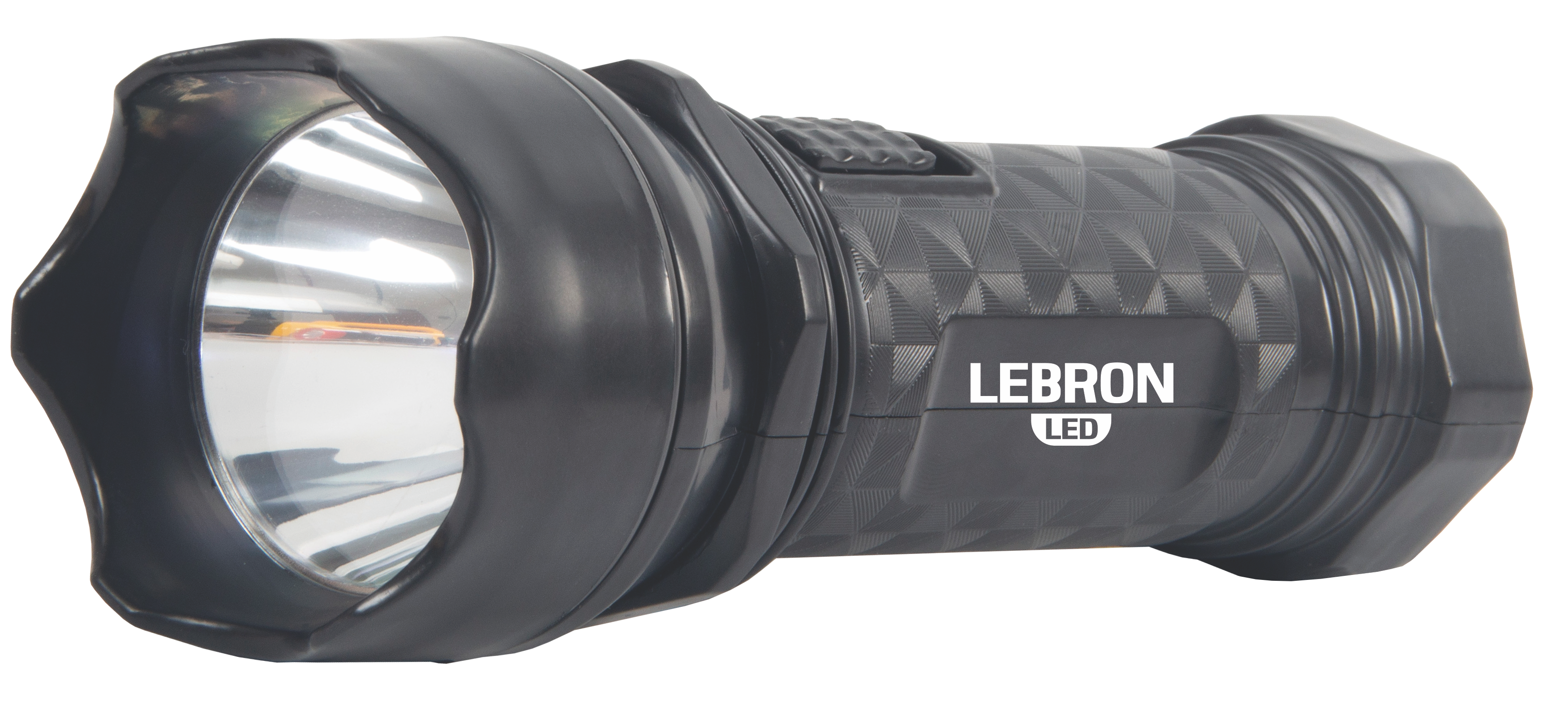 LED ліхтар ручний акумуляторний LEBRON L-HL-12, ABS, чорний, 1W, 250mAh