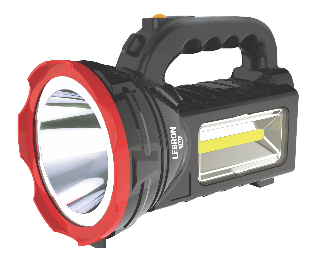 LED ліхтар прожекторний переносний акумуляторний LEBRON L-HL-78, ABS, 2W/4W+3W COB, 3000mAh