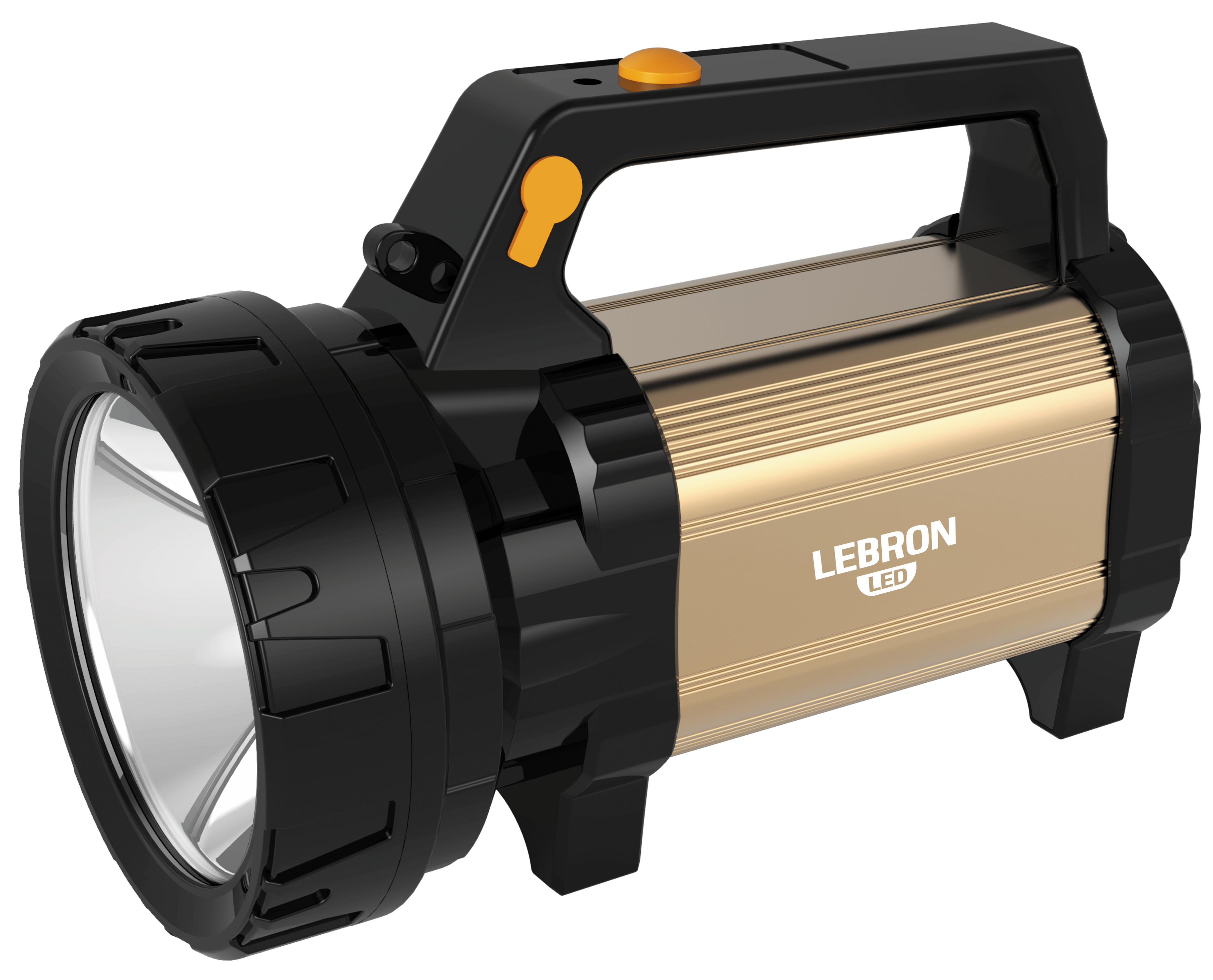 LED ліхтар прожекторний переносний акумуляторний LEBRON L-HL-80, ABS+Al, 5W, 2400mAh Li-Ion