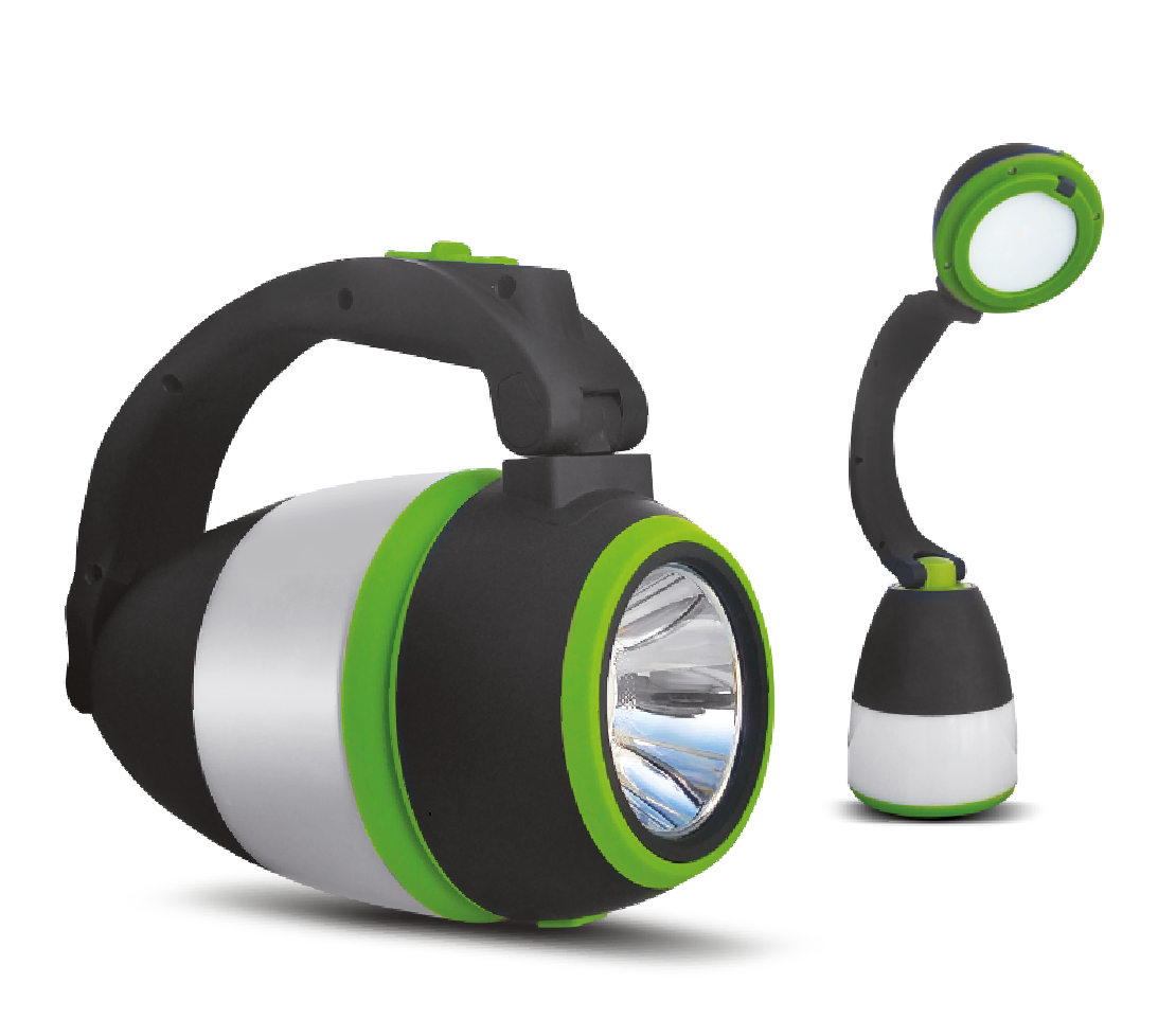 LED ліхтар мультифункціональний акумуляторний LEBRON L-HL-635, ABS, 5W, 1500mAh Li-Ion, USB