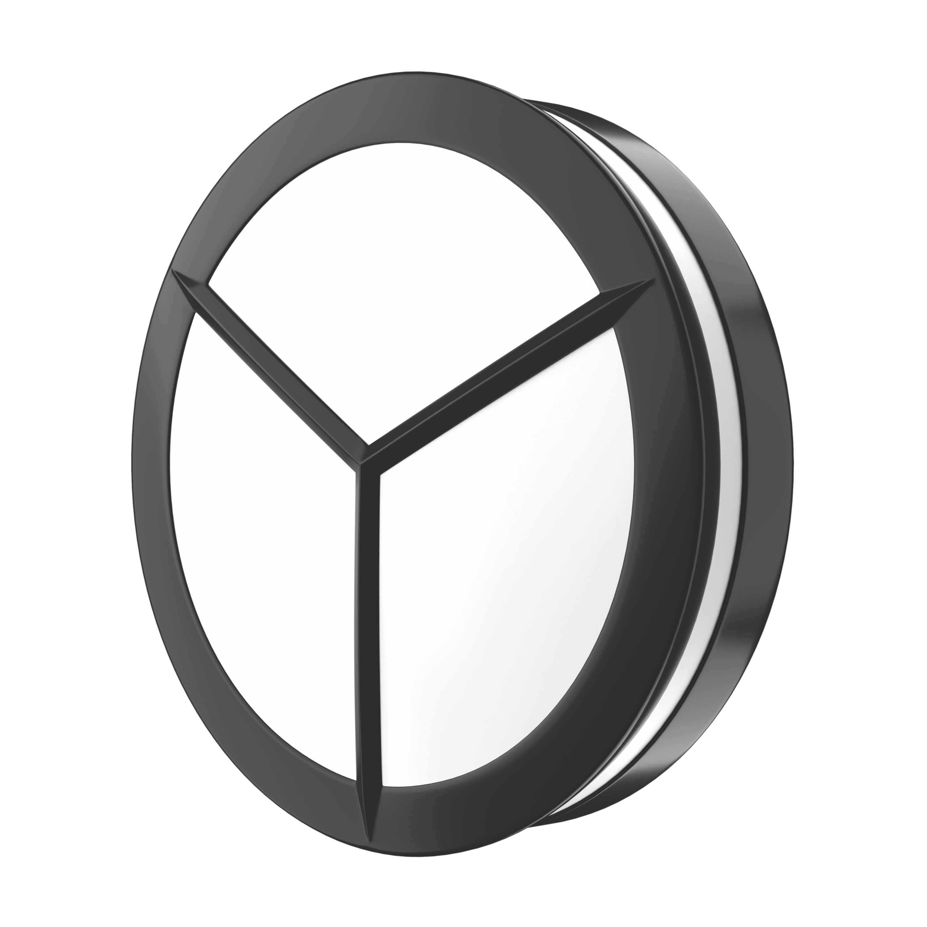 LED світильник LEBRON L-FL05-R, 24W, 2100Lm, 4100K, IP65, чорний