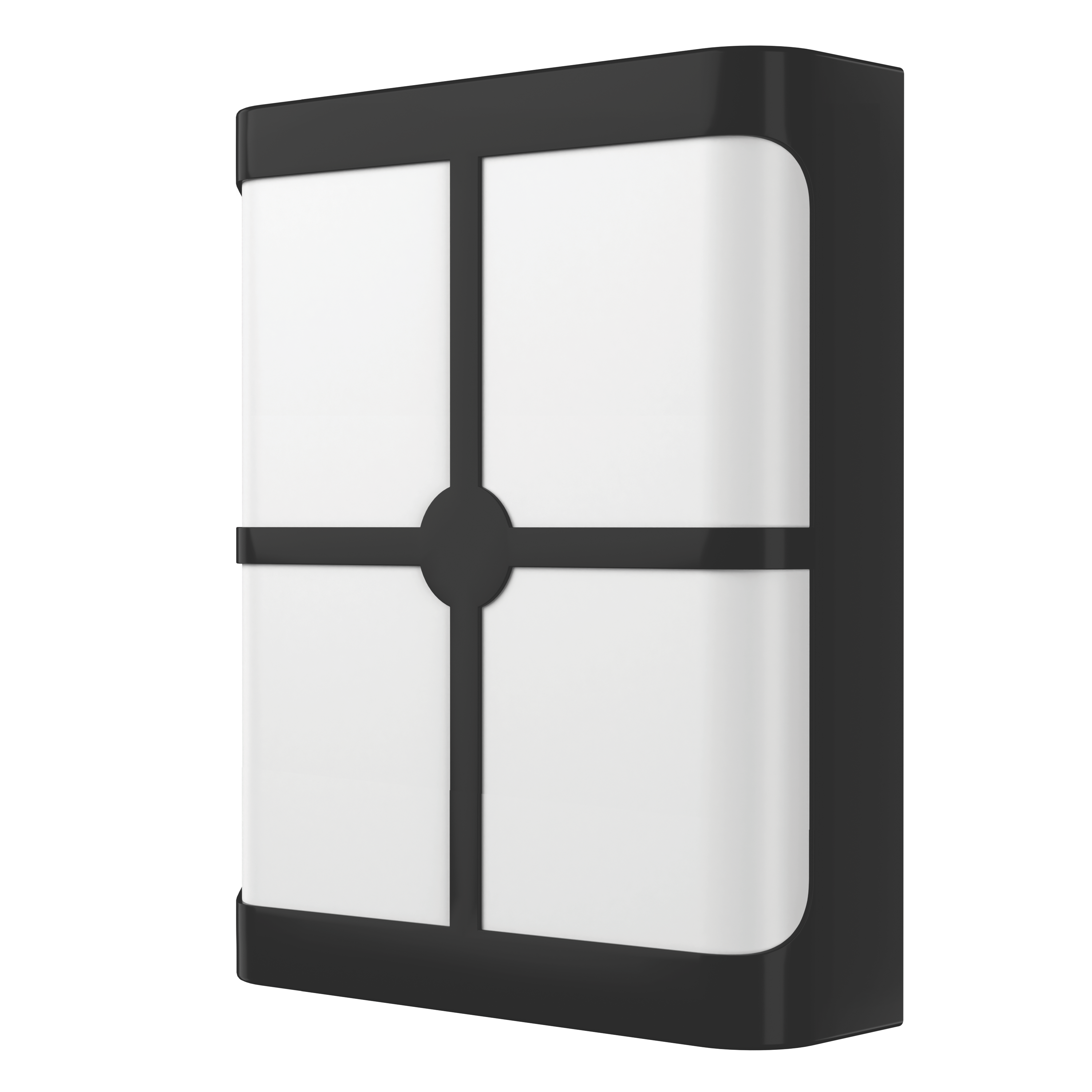 LED світильник LEBRON L-FL20-S, 24W, 2100Lm, 4100K, IP65, чорний