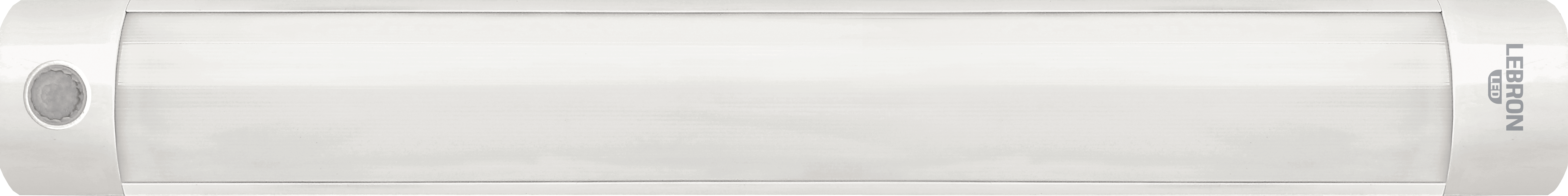 LED світильник LEBRON L-LPO-S-1865, 18W, 600мм, 6500K, датчик руху, 230V