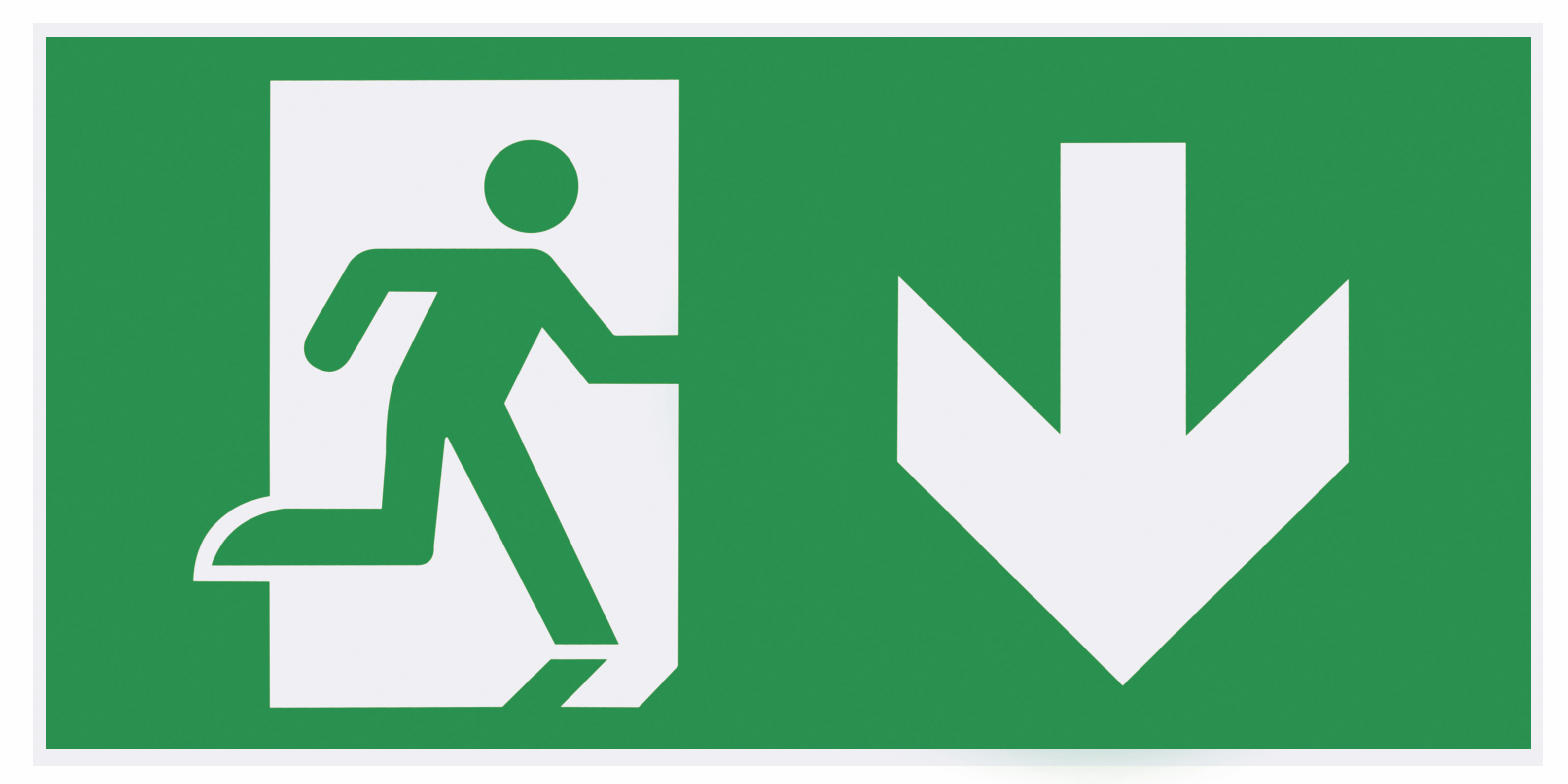 Стікер-стрілка ПВХ  «вниз», до світ. 16-96-32