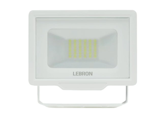 LED прожектор Lebron LF, 20W,6500K, 185-240V, білий