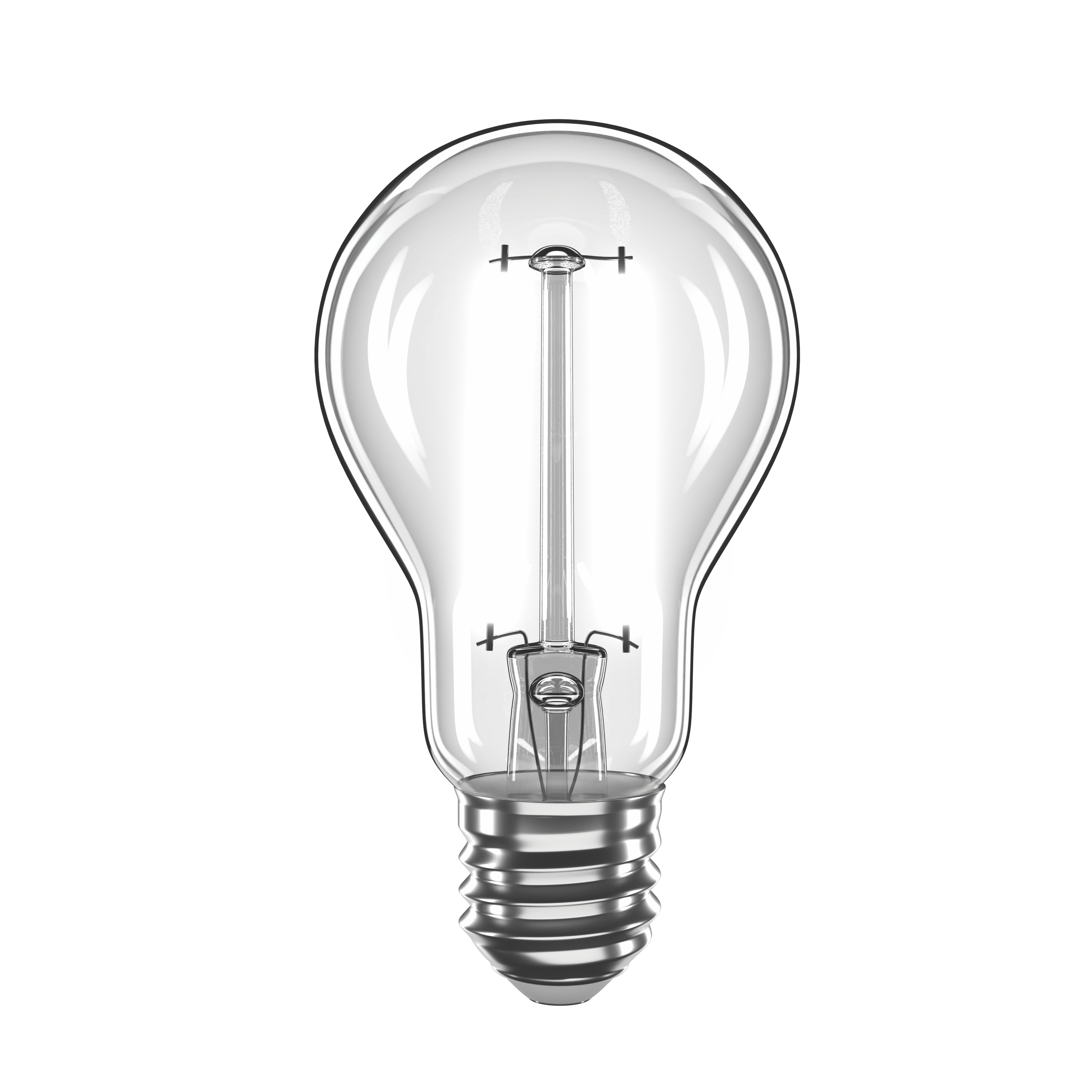 LED лампа VELMAX V-Filament-A60, 2W, E27, 4100K, 200Lm.