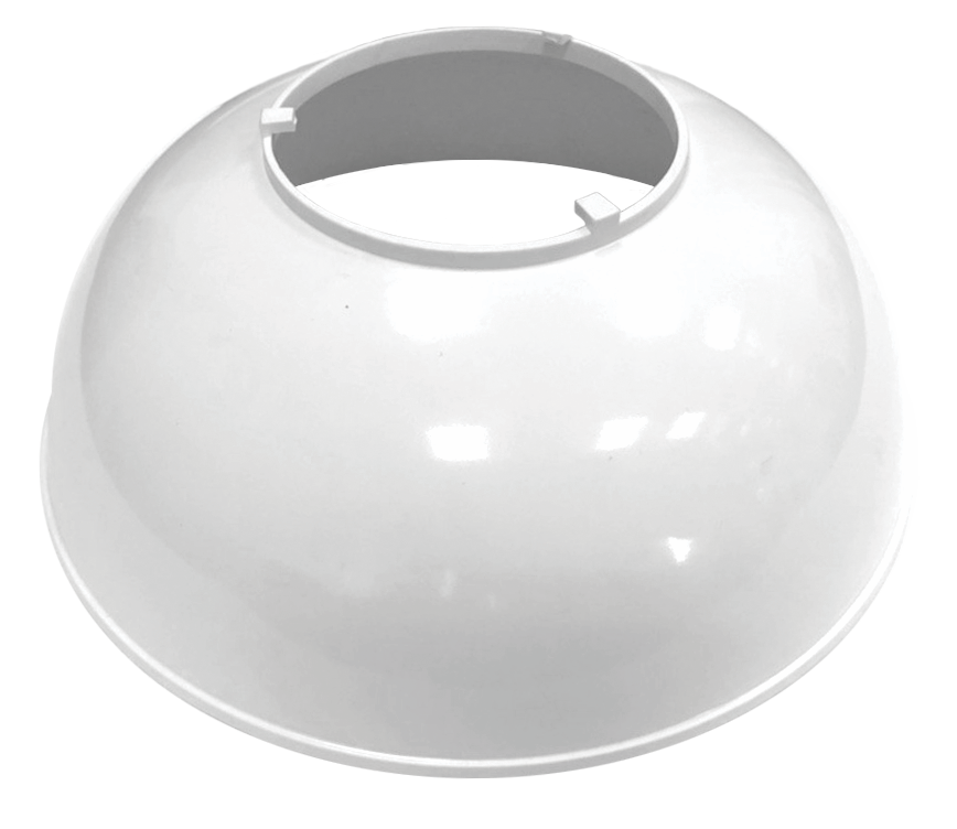 Плафон-розсіювач до LED лампи VELMAX V-A80 21-90-33, білий