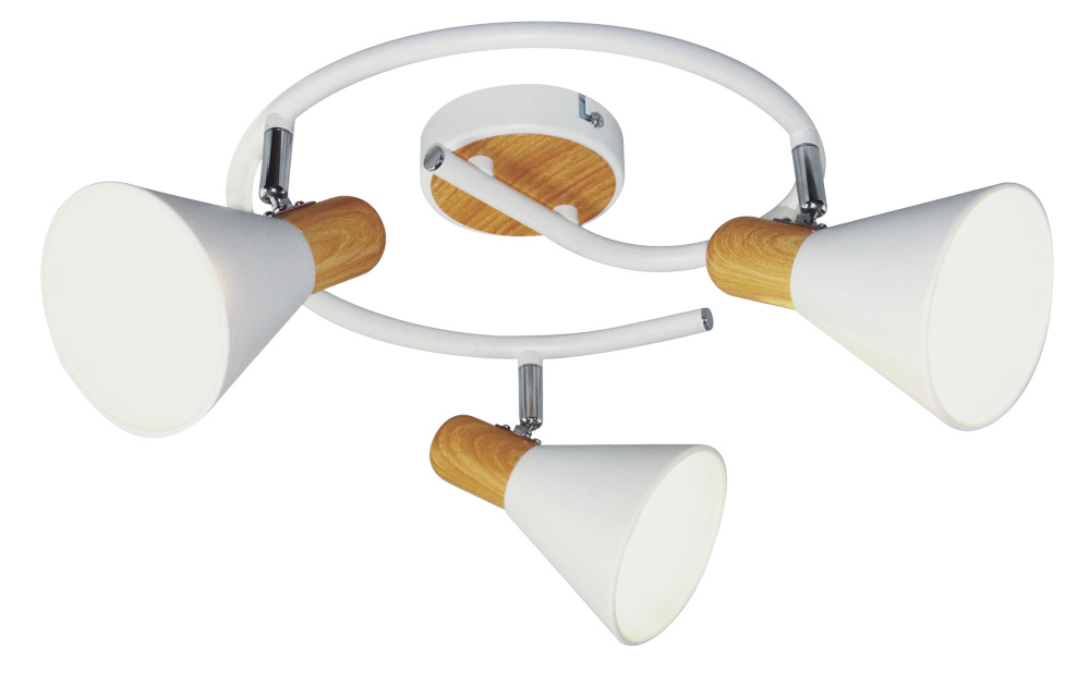 Світильник VELMAX V-TPL-SP019-3, max 7W, E14, 220V