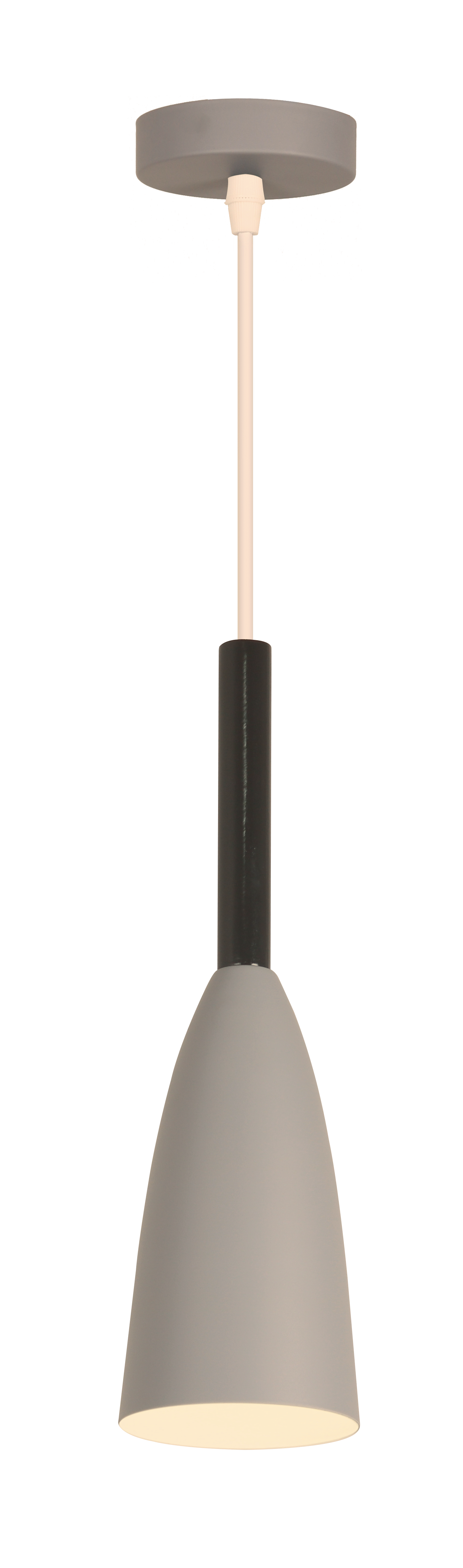 Світильник VELMAX V-CL-SPOON-Gr-Wh, max 60W, E27, 230V