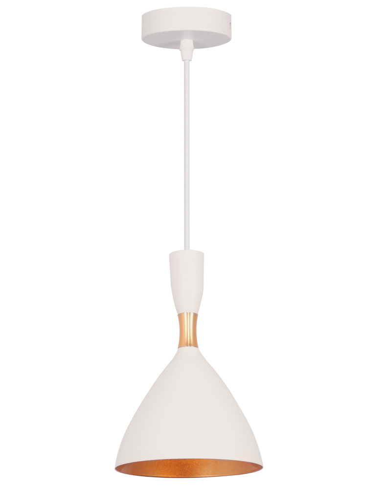 Світильник VELMAX V-CL-HAT-Wh-G, max 60W, E27, 220V