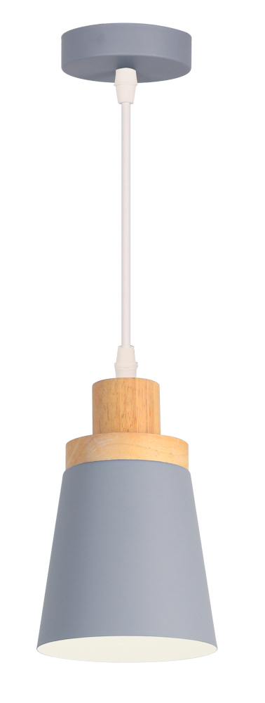 Світильник VELMAX V-CL-APPLE-Gr-Wh, max 60W, E27, 230V