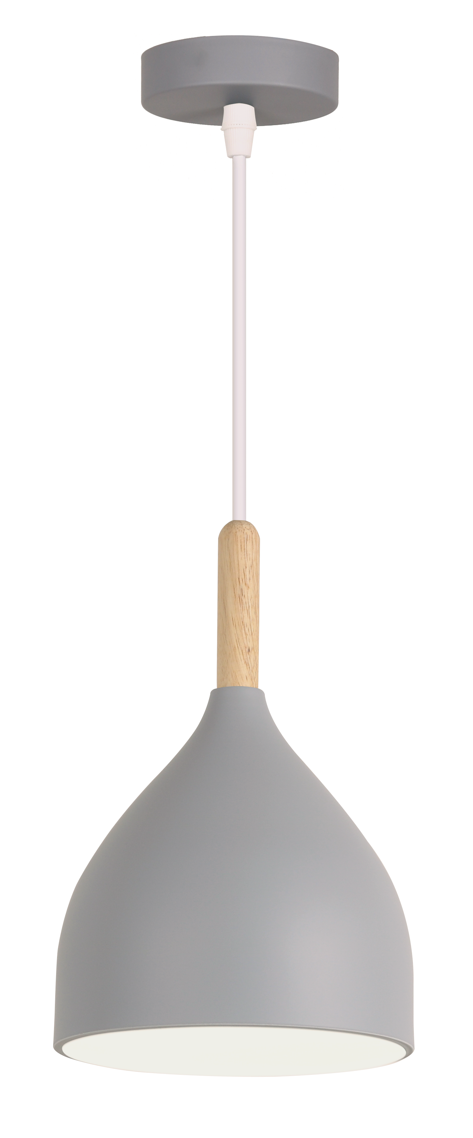 Світильник VELMAX V-CL-VIVI-Gr-Wh, max 60W, E27, 230V