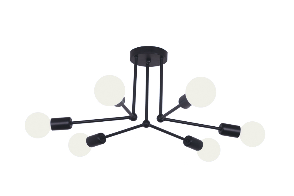 Світильник VELMAX V-CL-LINE2-Bl, max 60W*6, E27, 220V