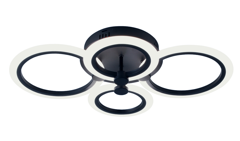 LED світильник VELMAX V-СL-NAOMI-R, max 65W, 3000K-6500K, 4500Lm, пульт ДК