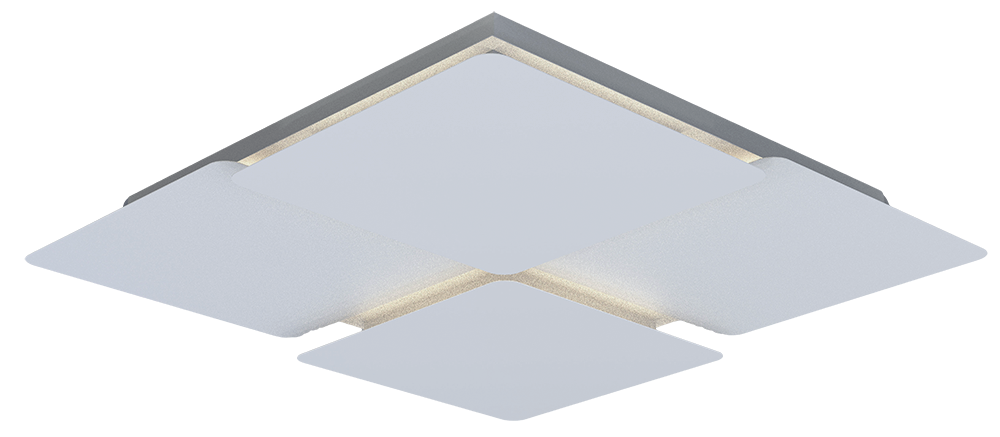 LED світильник VELMAX V-СL-NISMO-S, max 40W*2, 2700K-6500K, пульт, батарейки 2шт, кріплення, 230V