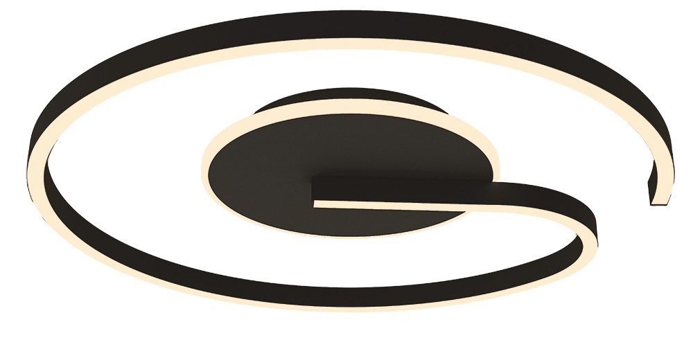 LED світильник VELMAX V-СL-ARIA-LT, max 32W*2, 2700K-6500K, пульт, батарейки 2шт, кріплення, 230V