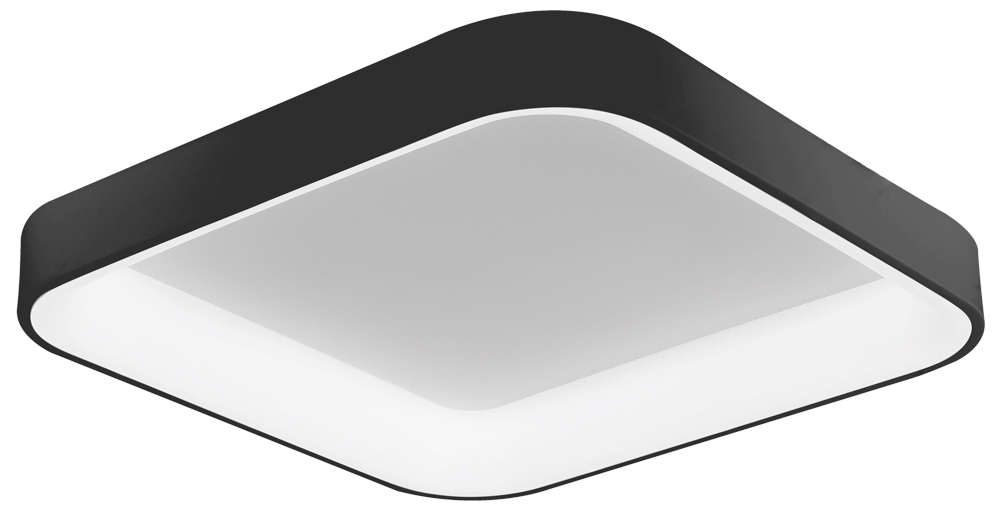 LED світильник VELMAX V-СL-VERONA-S-Bl, max 25W*2, 2700K-6500K, пульт ДК, чорний, 230V