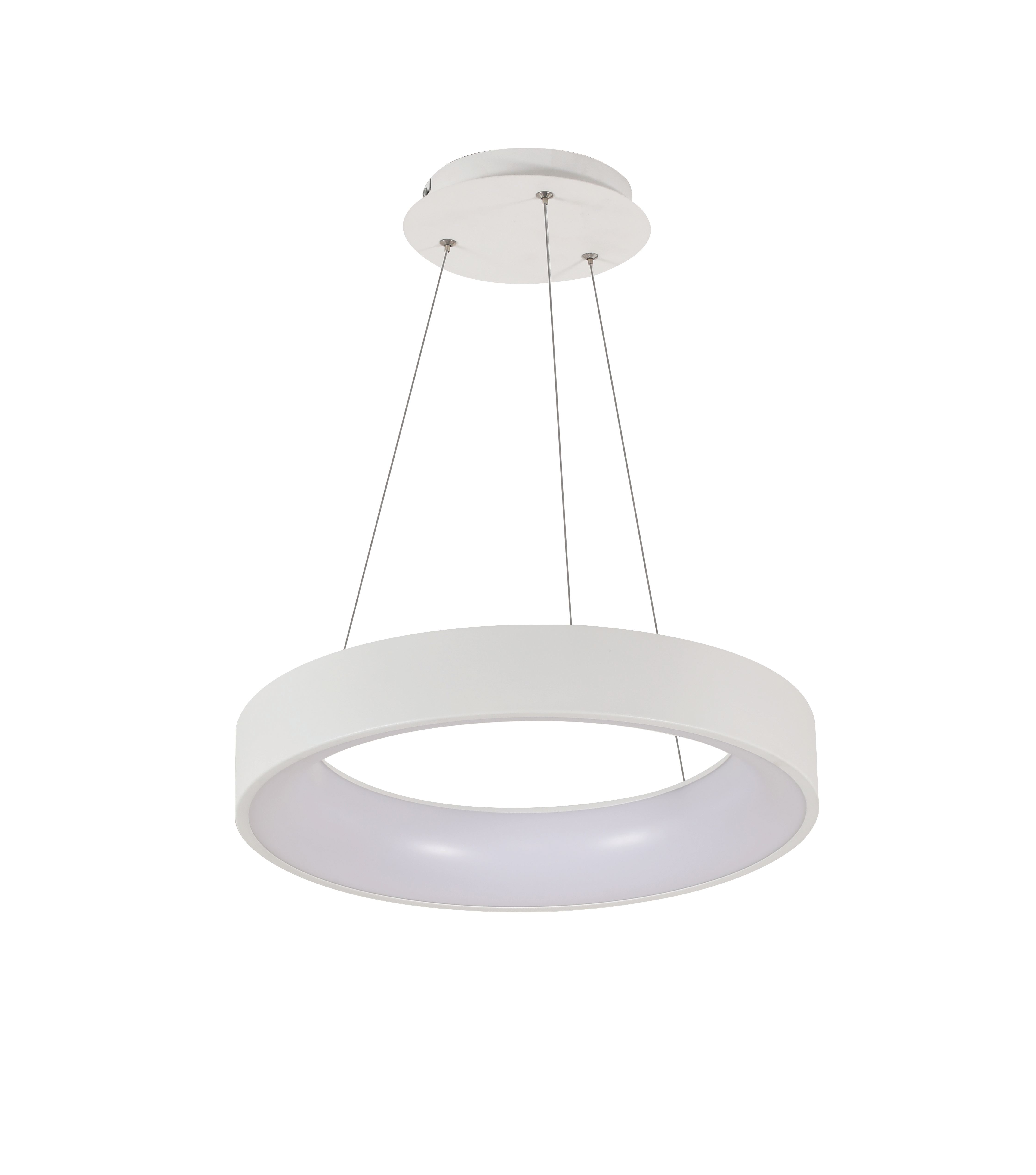 LED світильник VELMAX V-PL-VERONA-R-Wh, max 25W*2, 2700K-6500K, пульт, батарейки 2шт, кріплення,230V