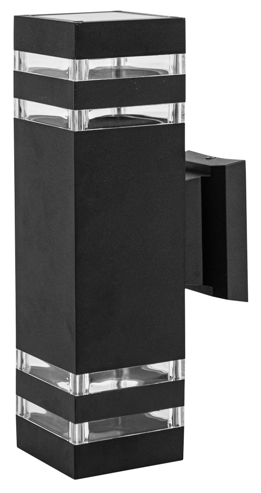 Світильник VELMAX V-WL-41, max 35W, E27*2, 220V, IP54,  чорний