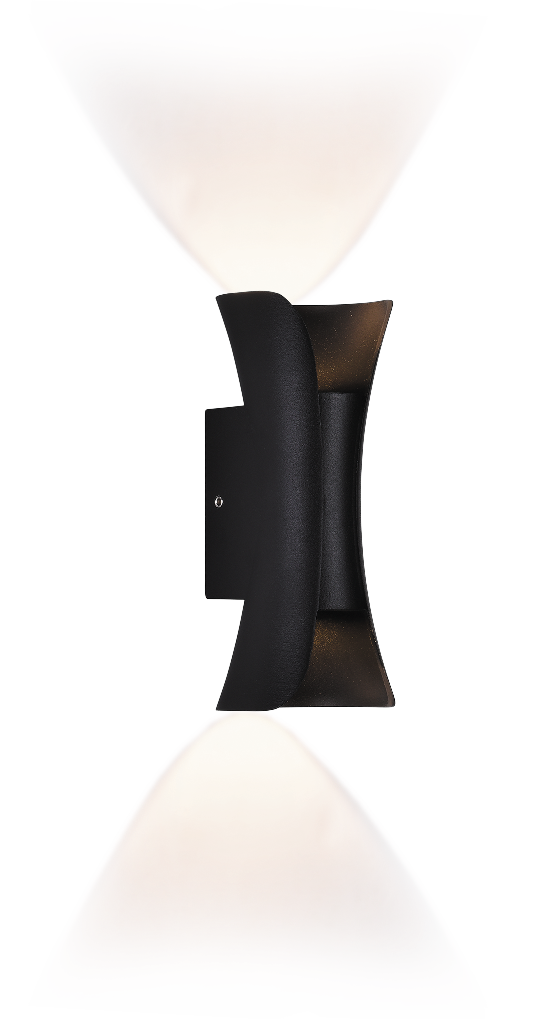 LED світильник VELMAX V-CTL-WL-001, 6W, 3000K, 200Lm, IP54, чорний