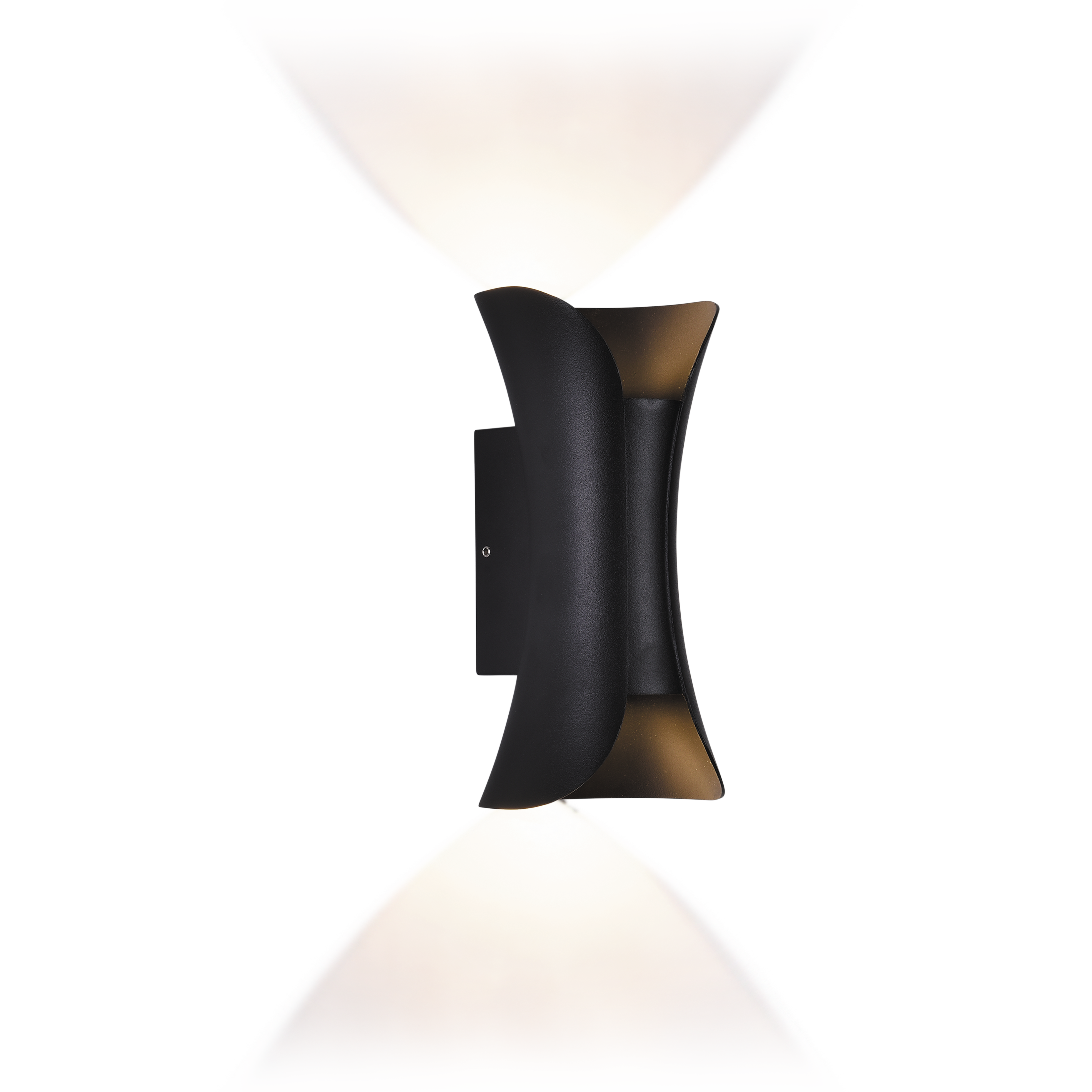 LED світильник VELMAX V-CTL-WL-001, 10W, 3000K, 380Lm, IP54, чорний