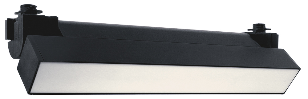 LED світильник VELMAX V-TRL-LMA, матовий, 15W, 1200Lm, 4100K, 220V, чорний.