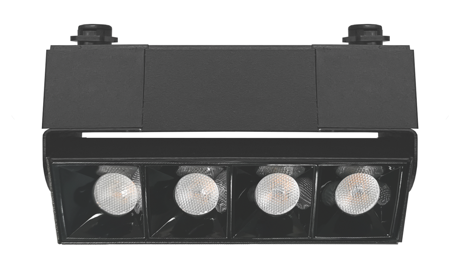 LED світильник VELMAX V-TRL-LA-Black-L, 10W, 800Lm, 4100K, 220V, чорний