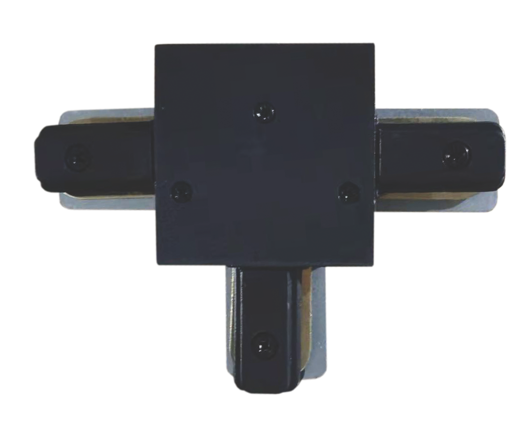 З'єднувач вбудованого шинопроводу VELMAX V-TC-R, Т-подібний, чорний