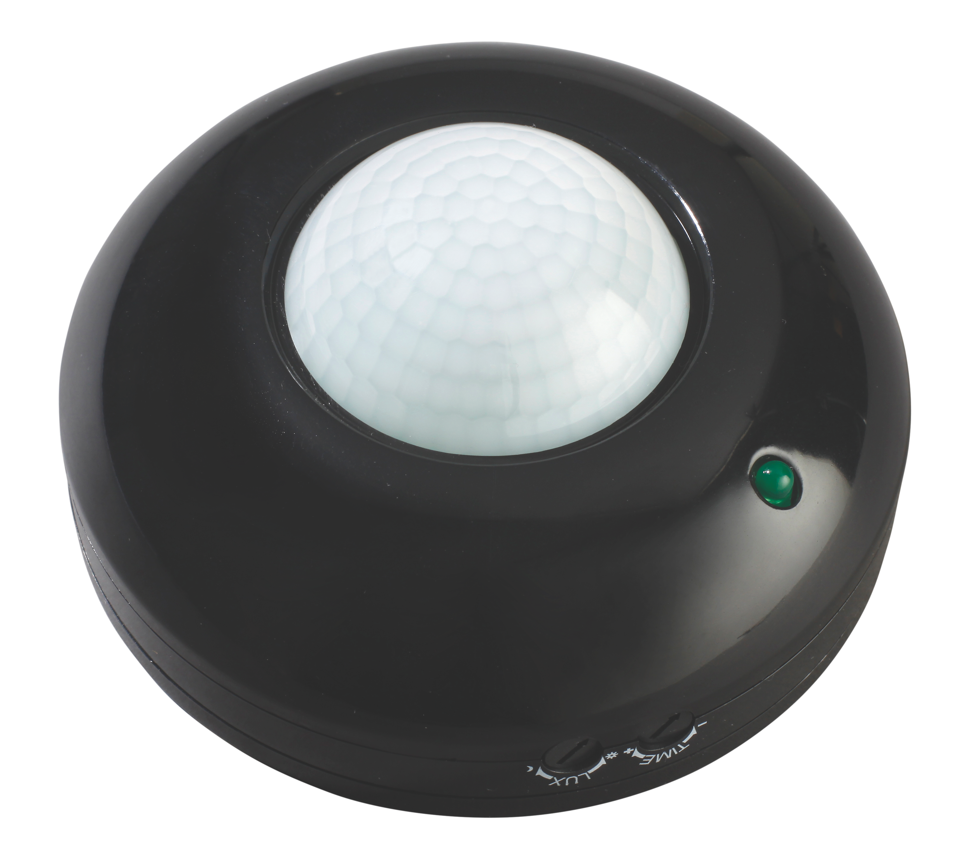 Датчик руху VELMAX V-ІМS-31, AC220V, кут 360°, (ST07), чорний