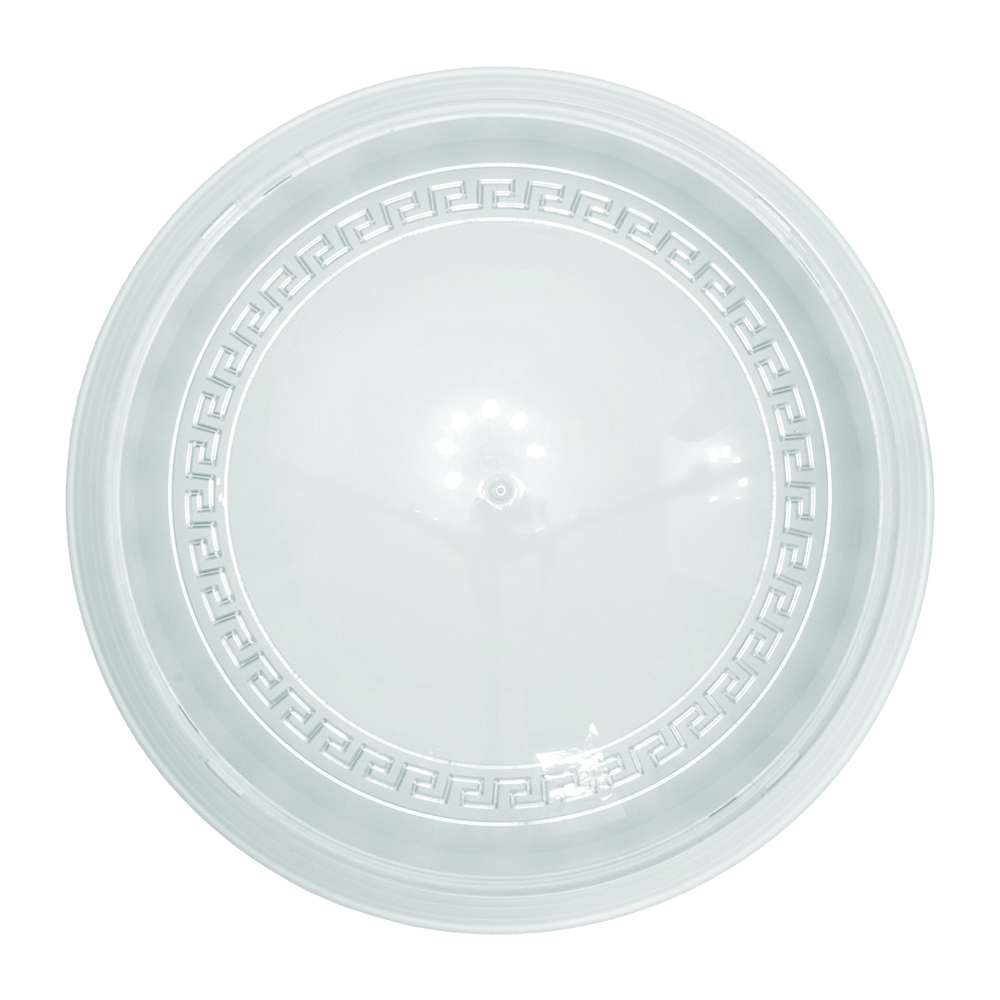 Світильник, пластик, білий, Е27, 40W, 235х80мм, IP20, (Е-001)