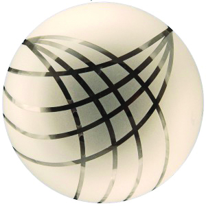 Світильник закритого типу, скло-метал, Е27, 60W, 150х100мм, 05055