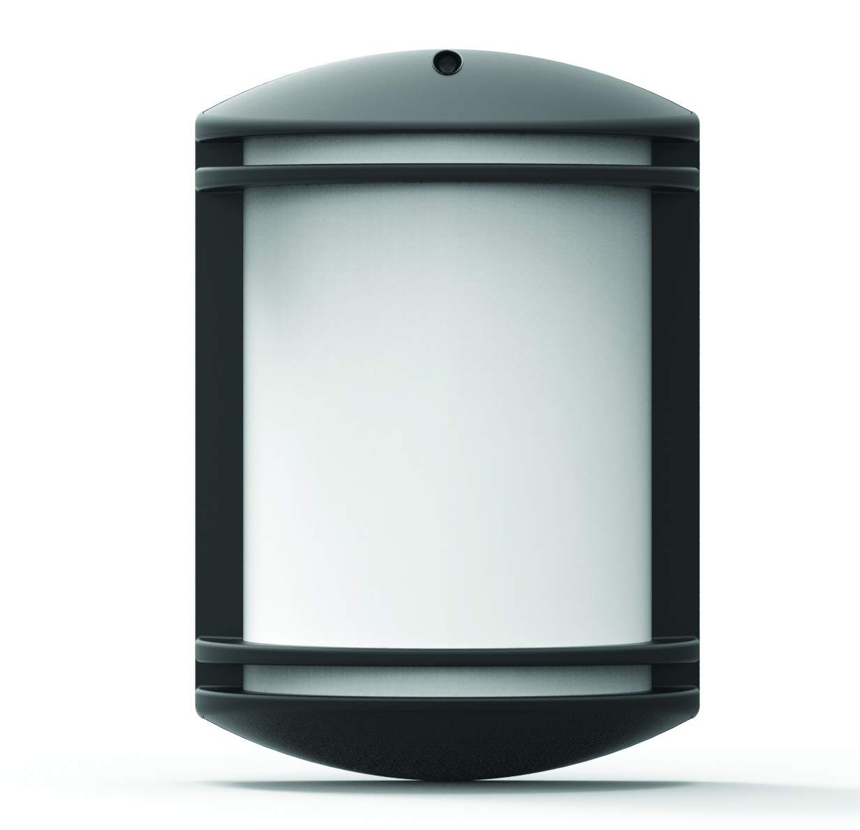 Світильник парковий GARDEN настінний, 40W, E27, IP44, ударост. PC/PP, чорний, (016 038 010124)