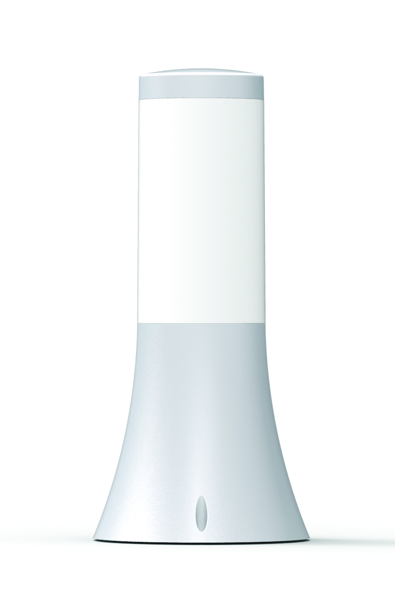 Світильник GARDEN малий, 40W, E27, IP44, ударост. PC/PP, сірий, (016 038 010119)