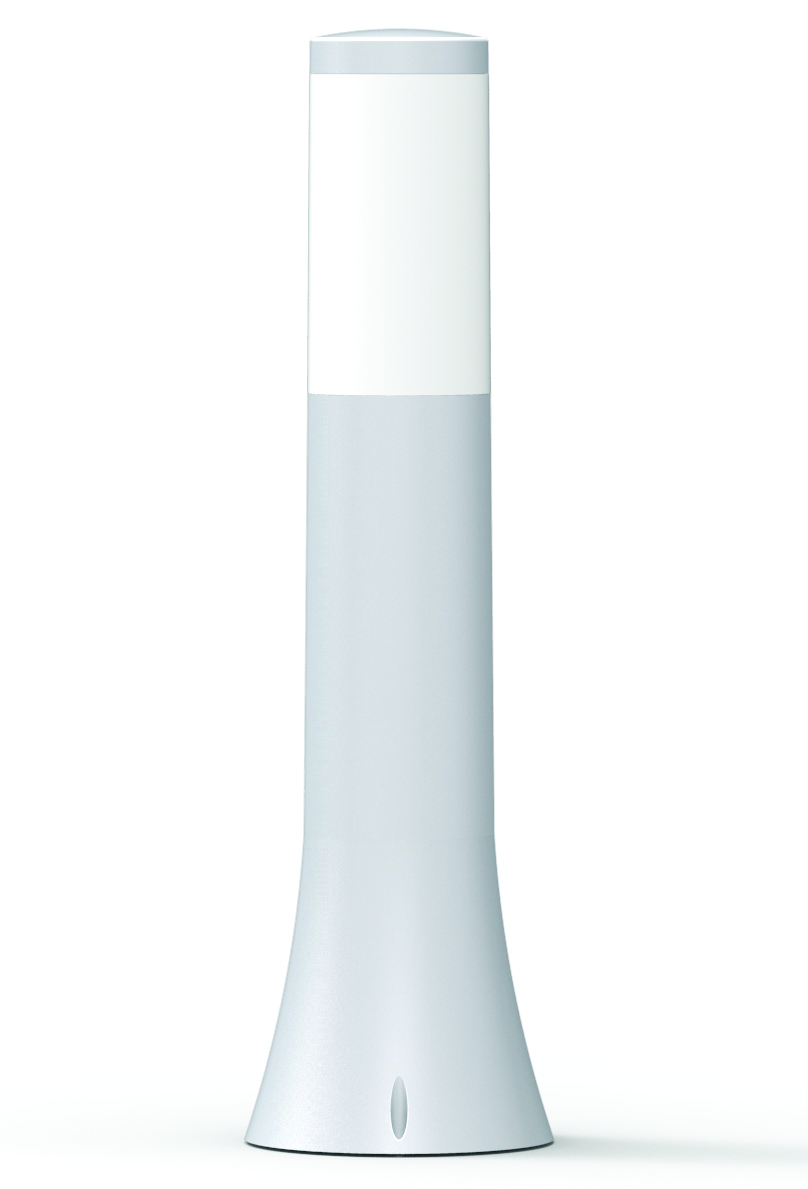 Світильник GARDEN великий, 40W, E27, IP44, ударост. PC/PP, сірий, (016 038 010121)