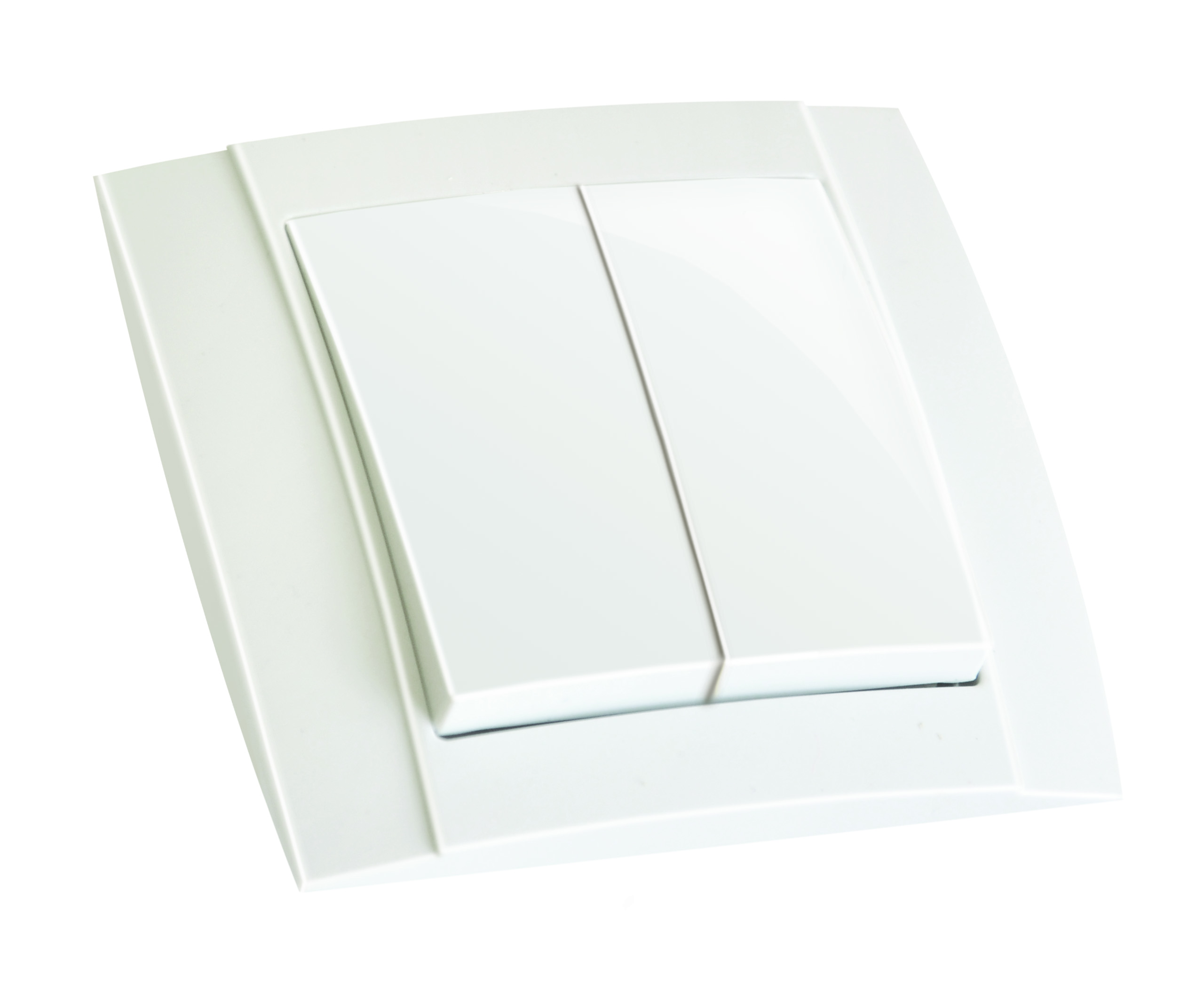 Вимикач 2 кл, 10А, "Lara"